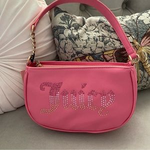 Juicy Couture Be Classic Shoulder Bag Pink Lemonade NWT